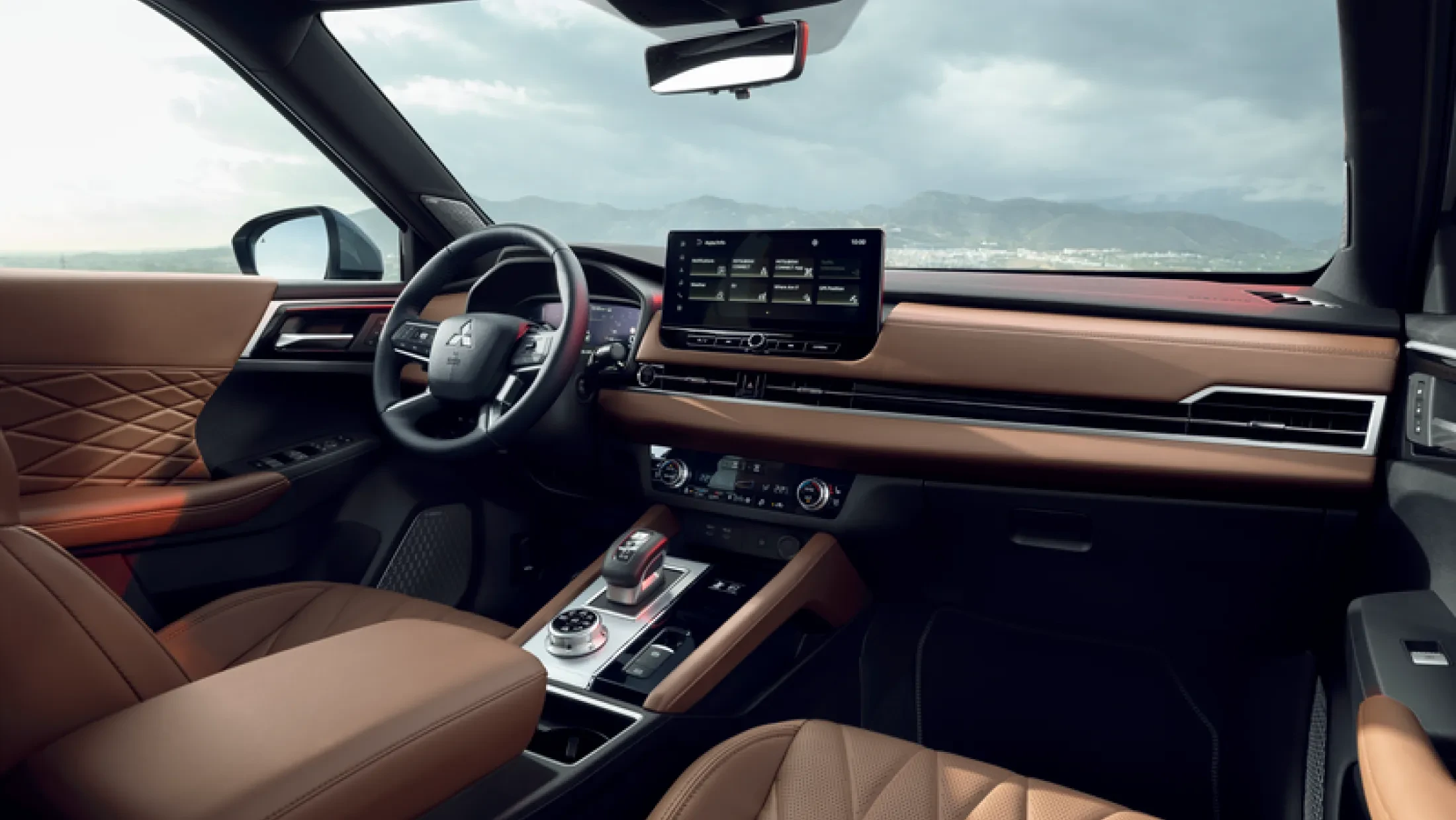 Mitsubishi Outlander PHEV interieur